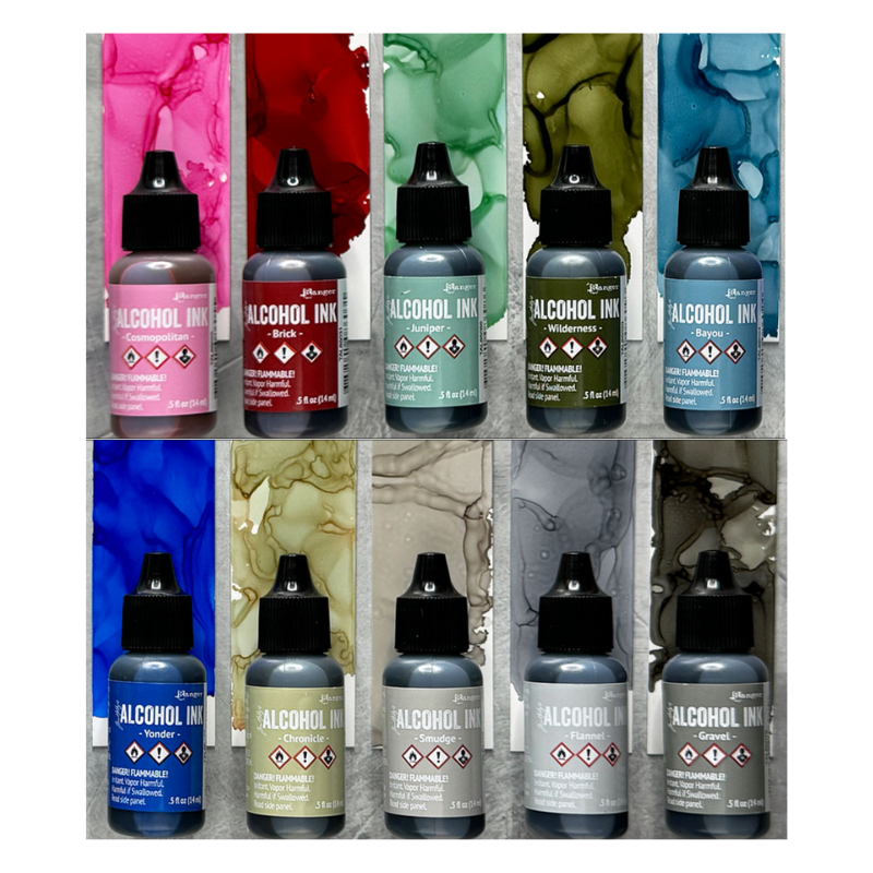 Tim Holtz Alcohol Ink 10pc Summer 2024