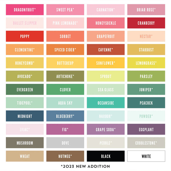 Concord & 9th Cardstock Assorted Color Pack (48 Colors)