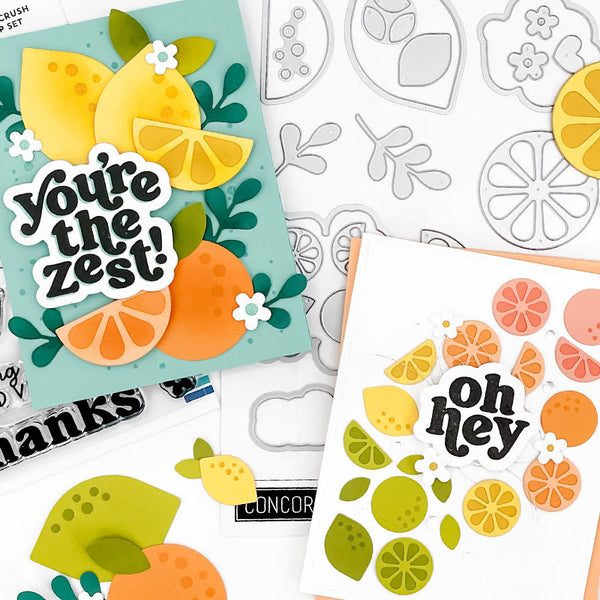 Concord & 9th Clear Stamps Citrus Crush