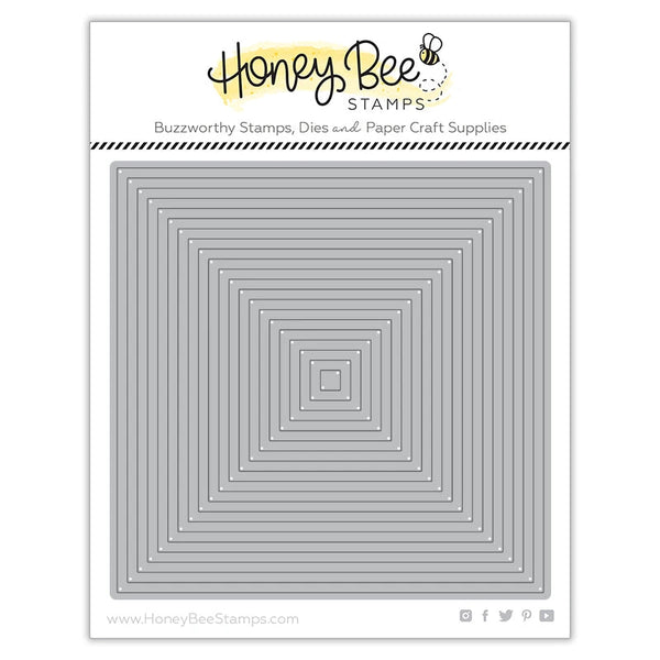 Honey Bee Dies STAX Square Thin Frames