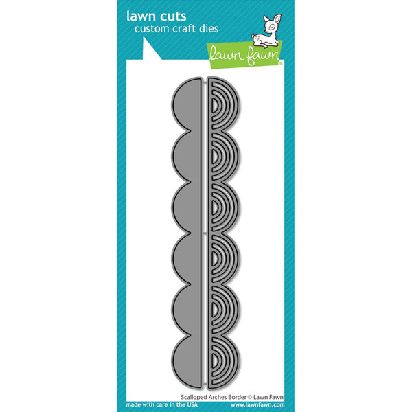 Lawn Fawn Dies Scalloped Arches Border