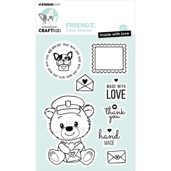 Studio Light Clear Stamps Made With Love