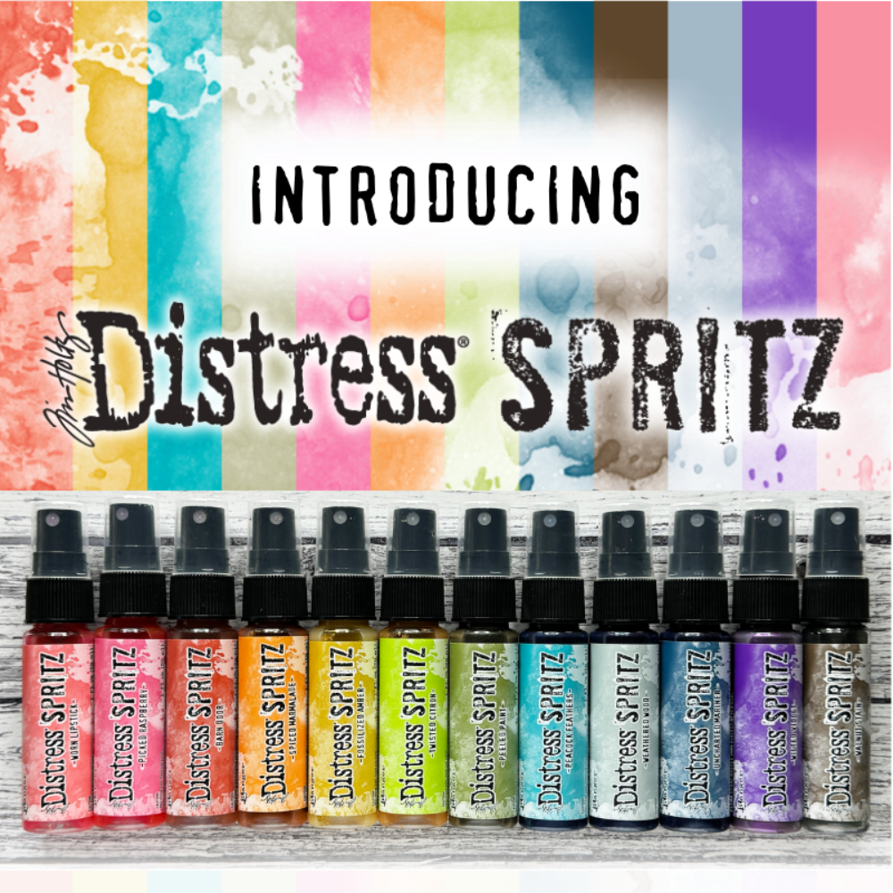 Tim Holtz Distress Spritz 12pc Set 1 – MarkerPOP