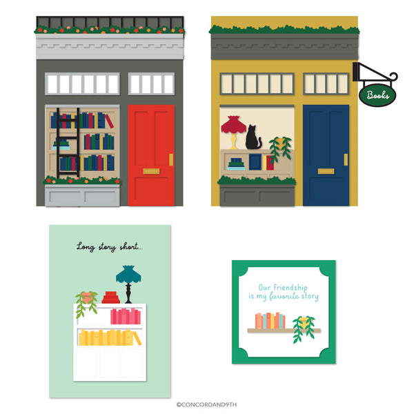 Concord & 9th Clear Stamps Book Shoppe