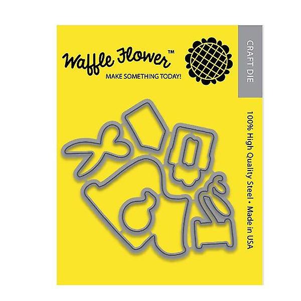 Waffle Flower Dies Gift Wrapper