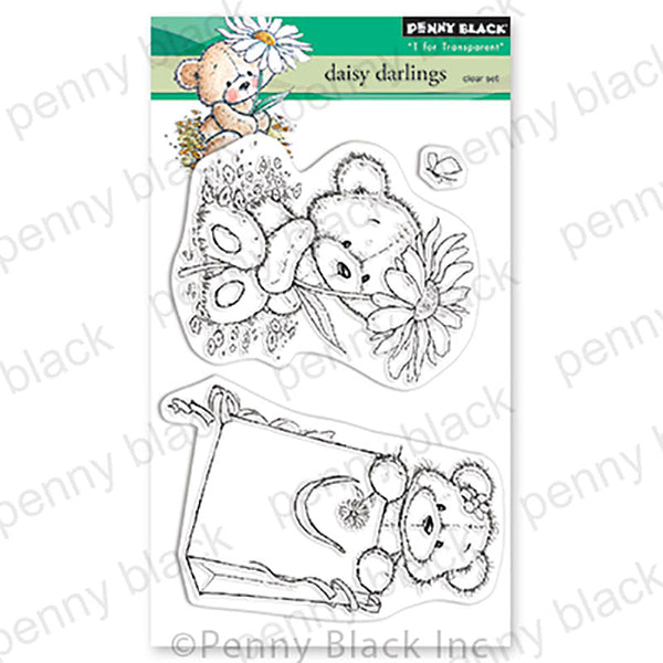 Penny Black Clear Stamps Daisy Darlings