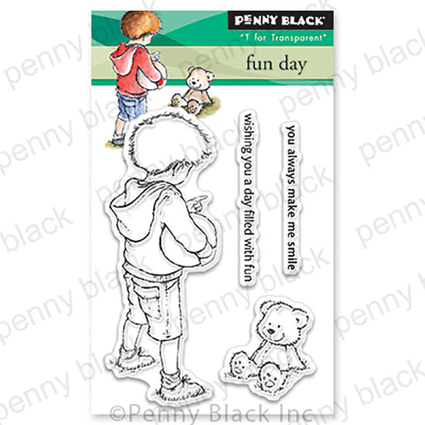 Penny Black Clear Stamps Fun Day