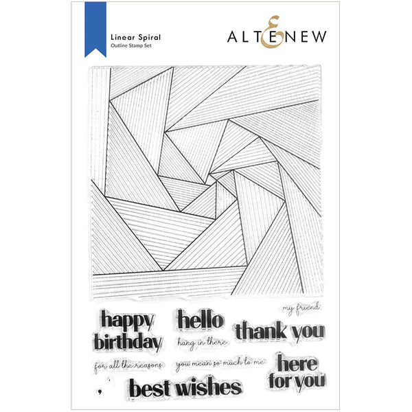 Altenew Clear Stamps Linear Special