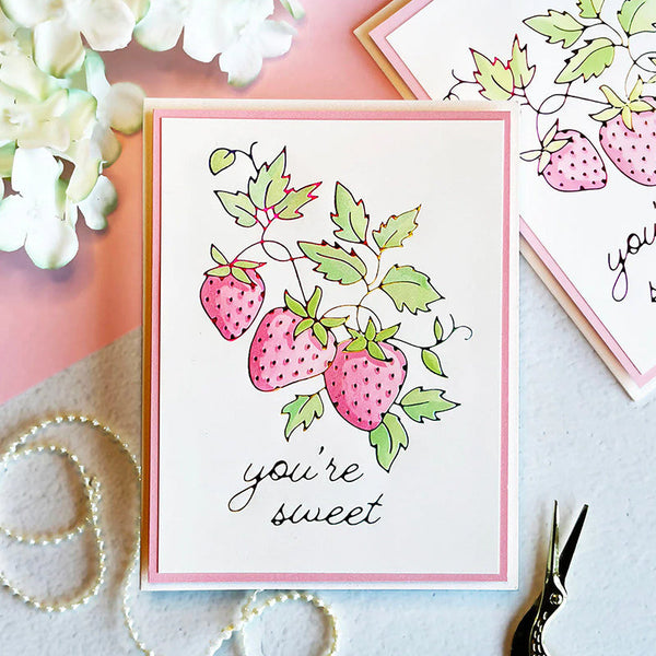 Altenew Spark Joy: Sweet Strawberries