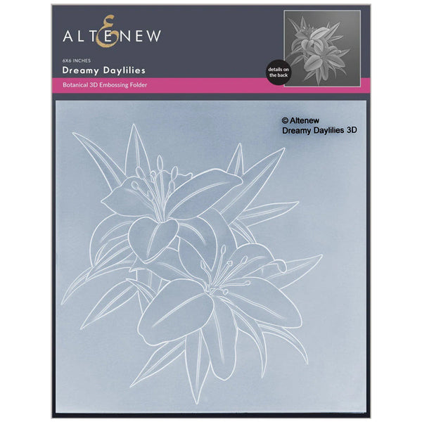 Altenew Embossing Folder Dreamy Daylilies