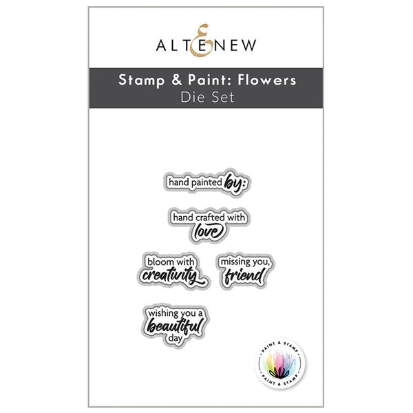 Altenew Dies Paint & Stamp Flowers
