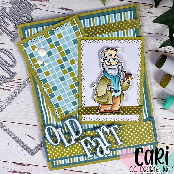 C.C. Designs Clear Stamps Retirement