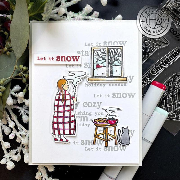 Hero Arts Clear Stamps Cozy Winter