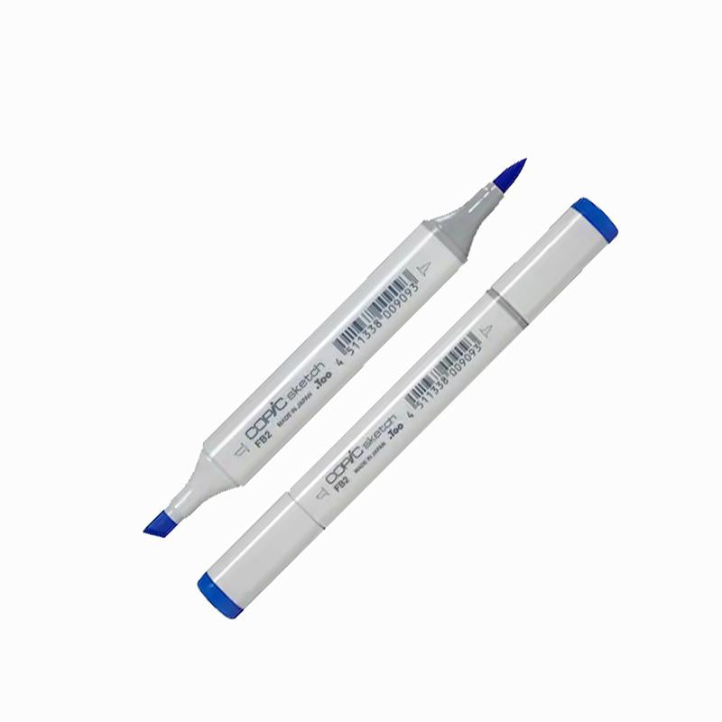 COPIC Sketch Marker FB2 Fluorescent Dull Blue