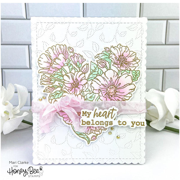 Honey Bee Clear Stamps Hello Sweetheart