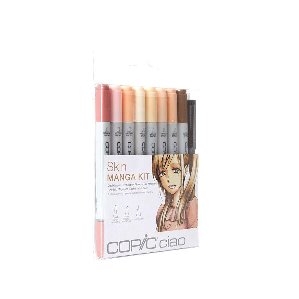 COPIC Ciao Marker 8pc Manga Skin – MarkerPOP