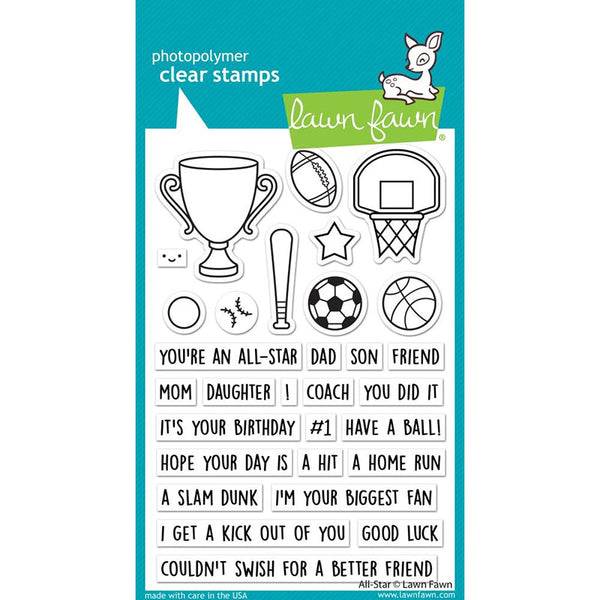 Lawn Fawn Clear Stamps All-Star