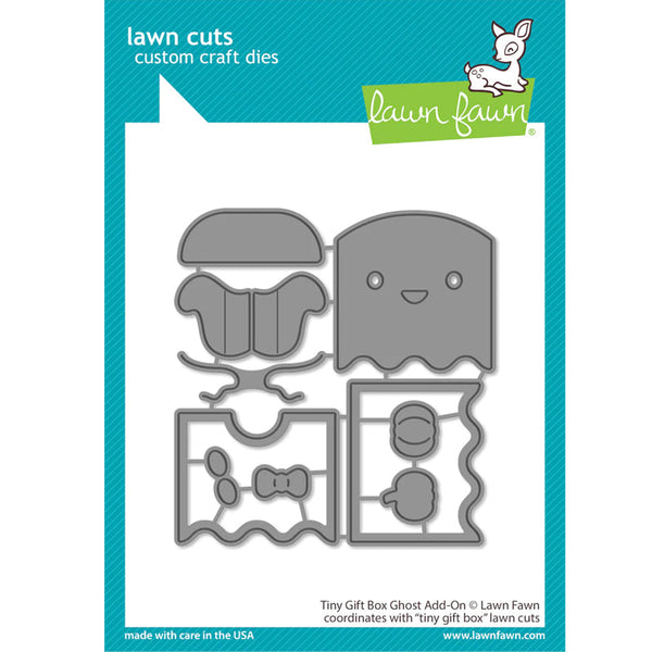 Lawn Fawn Dies Tiny Gift Box Ghost Add-On