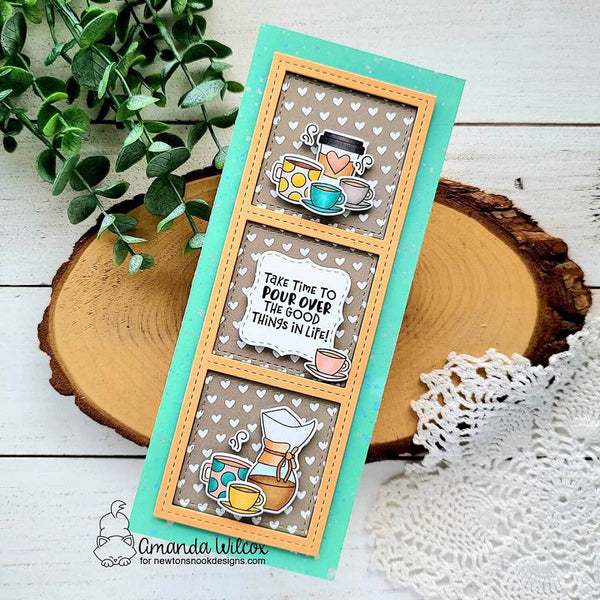 Newton's Nook Clear Stamps Time for Coffee