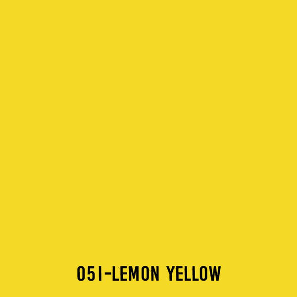 ZIG Clean Color Marker 051 Lemon Yellow