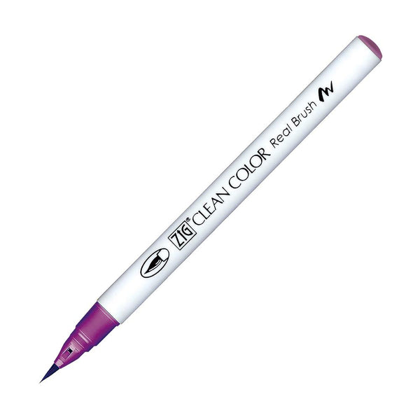 Zig Clean Real Brush Marker 812 Deep Red Grape