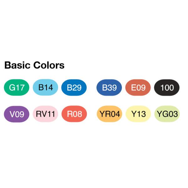 Karin Brushmarker PRO 12pc Basic Color Set