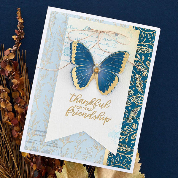 Spellbinders Dimensional Stickers Autumn Butterfly