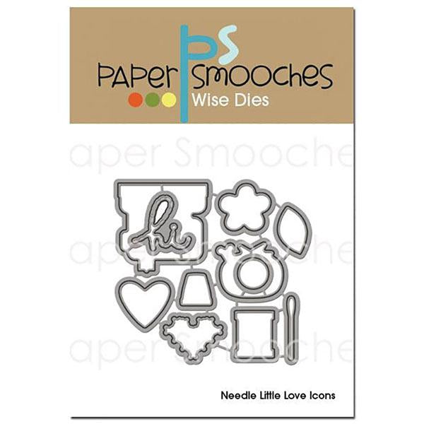 Paper Smooches Wise Dies Needle Little Love