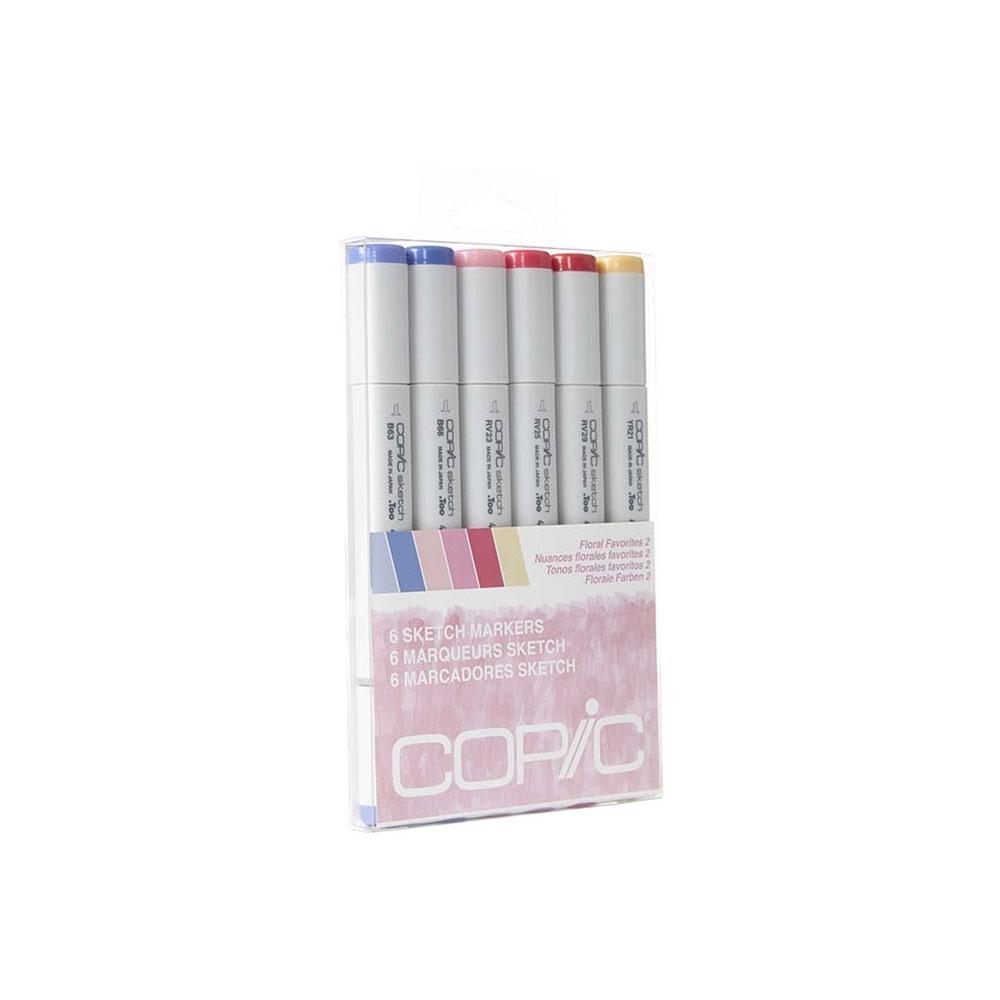 24-Piece Copic Sketch Markers with Case Set