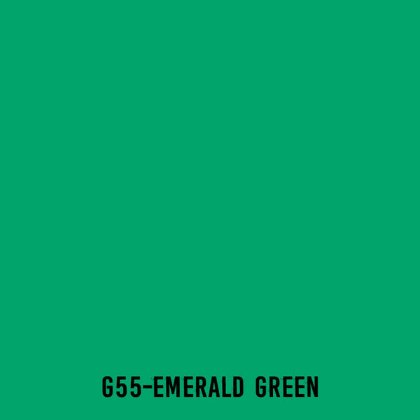 TOUCH Twin Brush Marker G55 Emerald Green