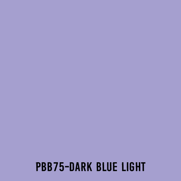 TOUCH Twin Brush Marker PB75 Dark Blue Light