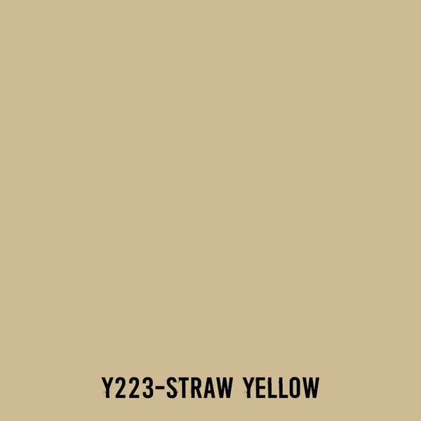 TOUCH Twin Brush Marker Y223 Straw Yellow