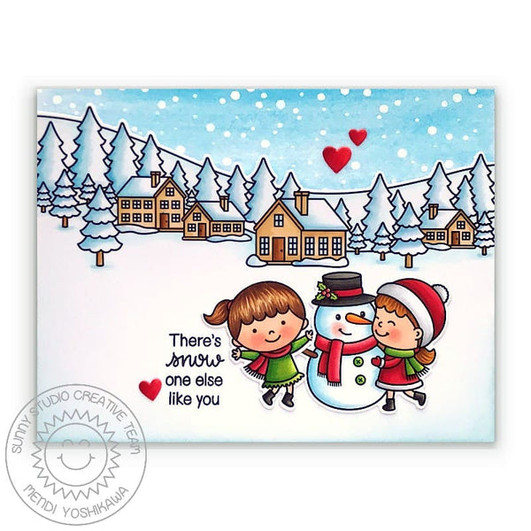 Sunny Studio Clear Stamps Snow One Like You