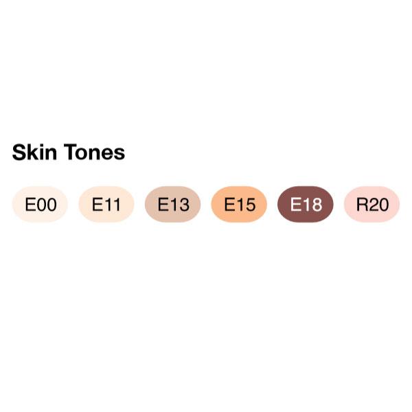 Sketch Marker Set of 6 Skin Tones I