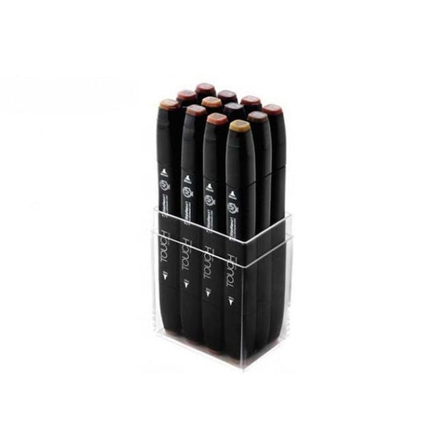 TOUCH Twin Marker 12pc Wood