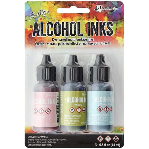 Tim Holtz Alcohol Ink 3pc Countryside