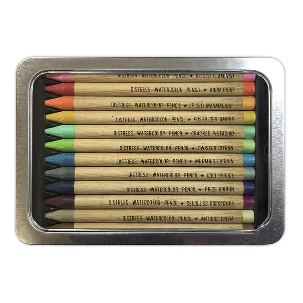Tim Holtz Distress Watercolor Pencils 12pc Set 2