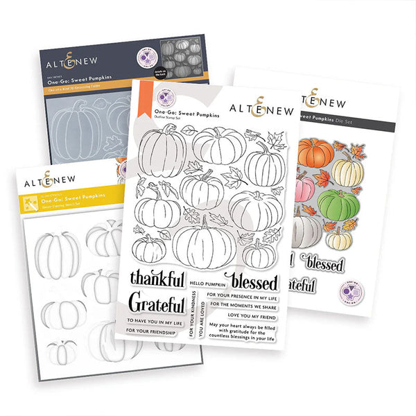 Altenew 4pc One-Go: Sweet Pumpkins