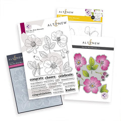 Altenew 4pc One-Go: Briar Blossoms Bundle