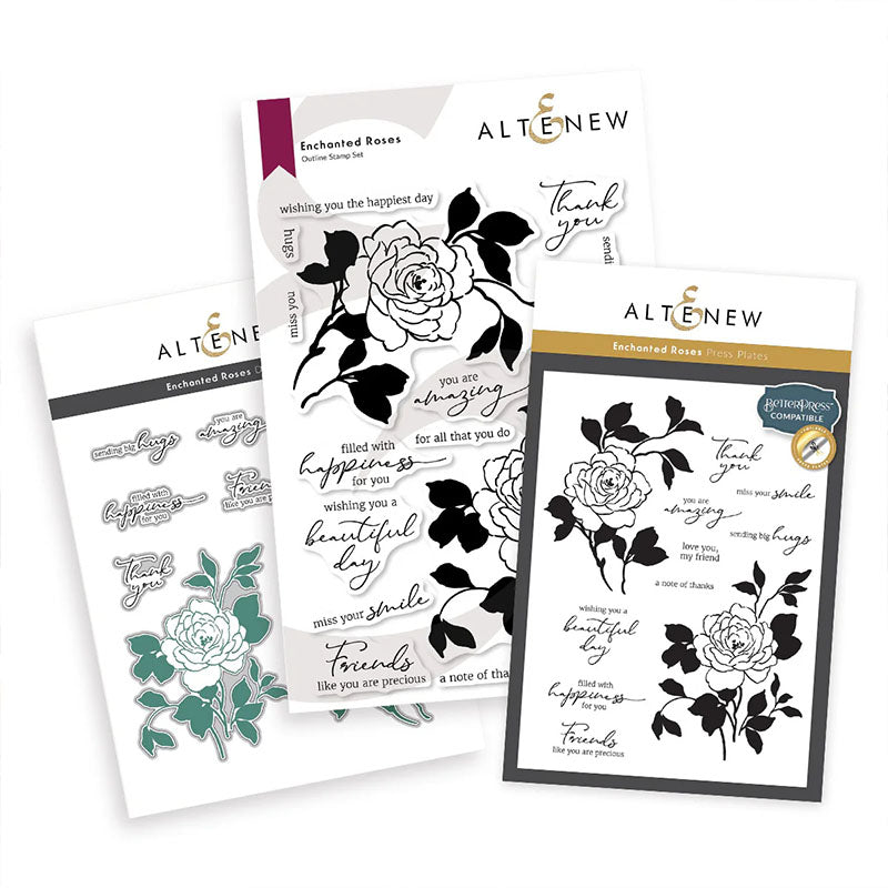 Altenew 3pc Enchanted Roses