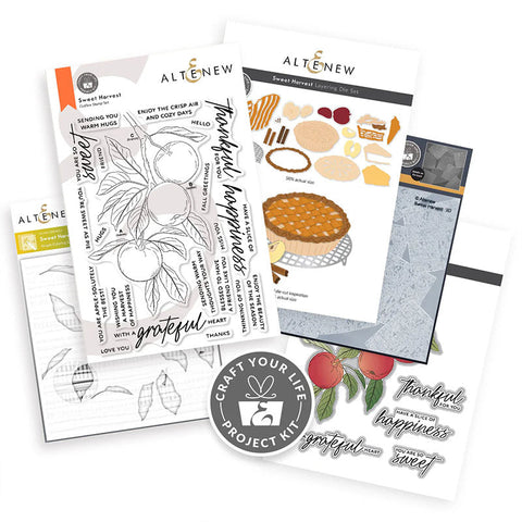 Altenew 5pc Craft Your Life Project Kit: Sweet Harvest & Add-on