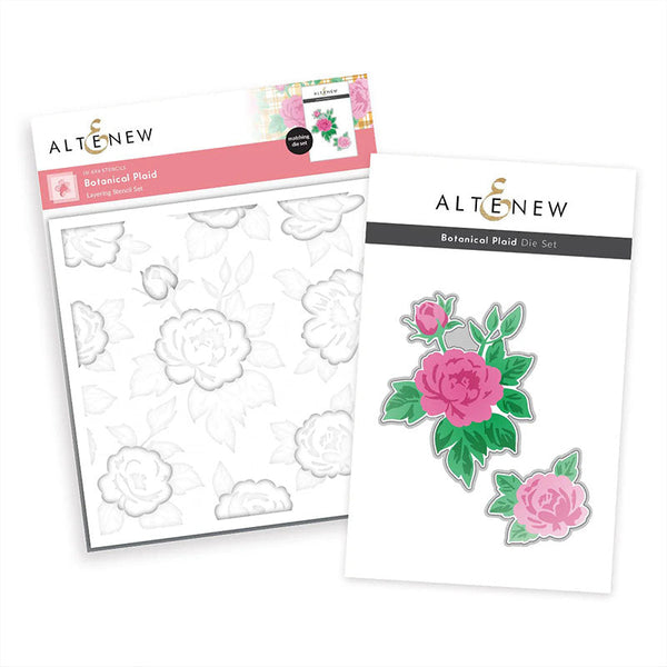 Altenew 2pc Botanical Plaid