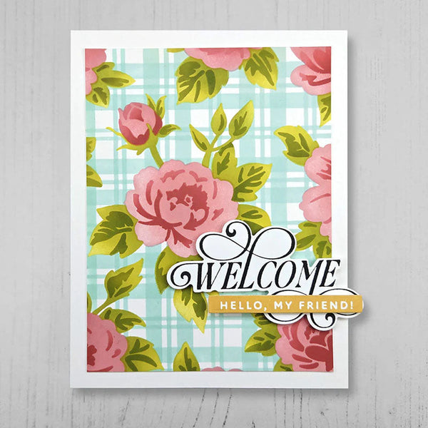 Altenew 2pc Botanical Plaid