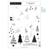 Concord & 9th Clear Stamps Tiny Trees Turnabout