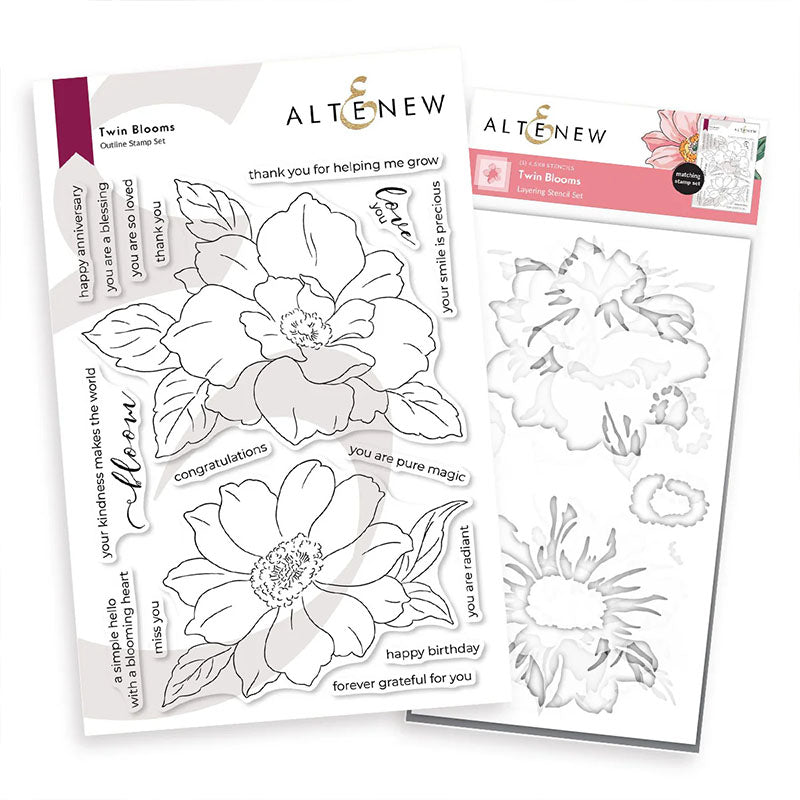 Altenew 2pc Twin Blooms
