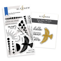 Altenew 2pc Geo Play Wreath Builder