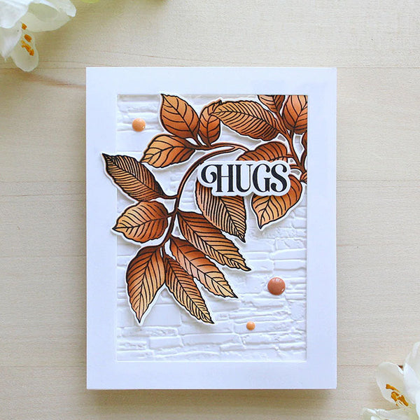 Altenew 5pc Craft Your Life Arched Foliage & Add-on Embossing Folder