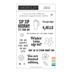 Concord & 9th Clear Stamps H2Hello