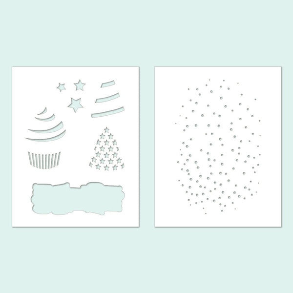 Concord & 9th Stencil Celebrate You