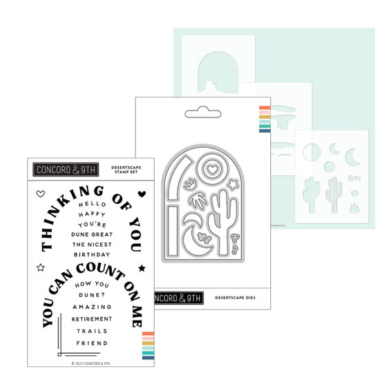 Concord & 9th 3pc Desertscape